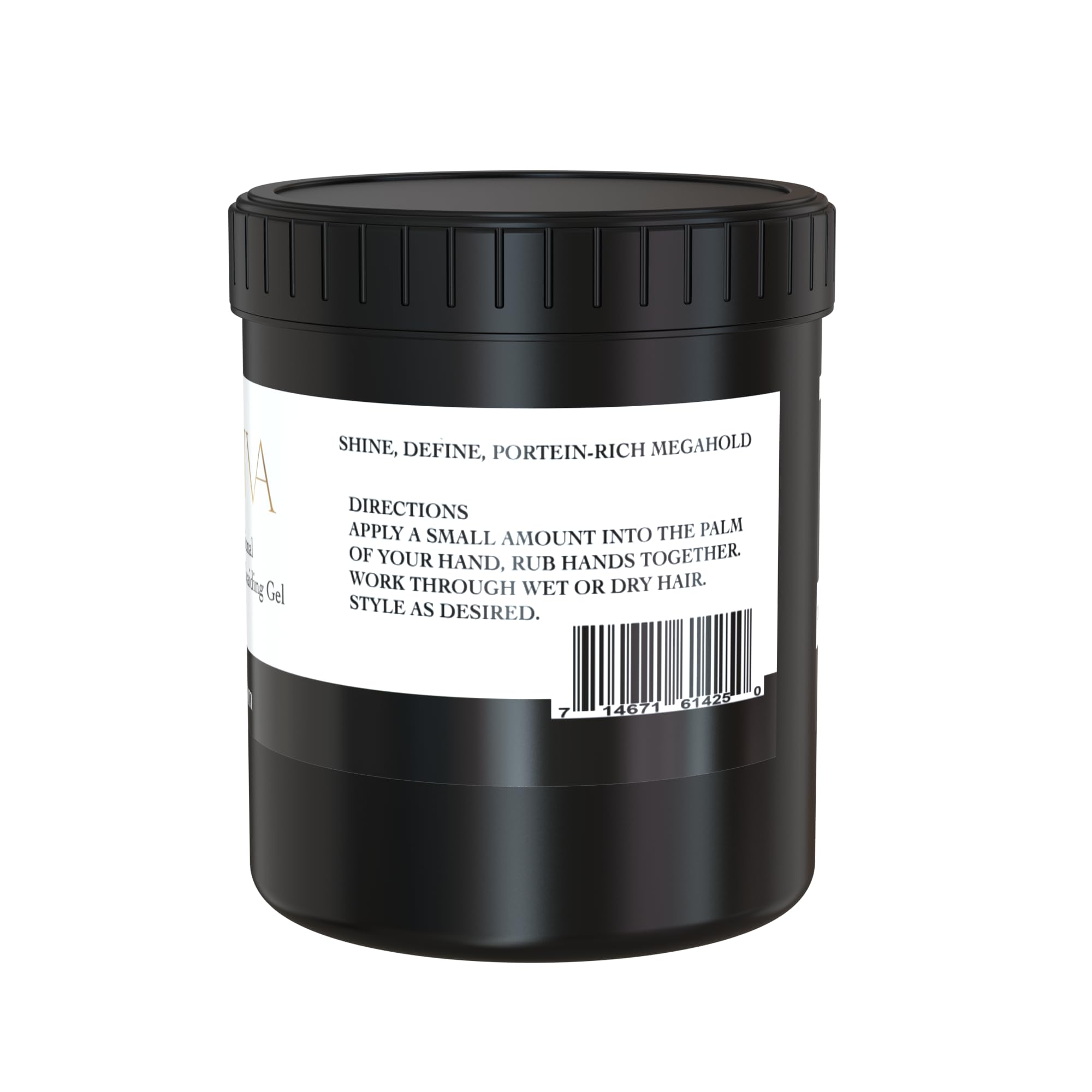 Crasiva Edge Control Gel applied to braids for lasting neatness and control.