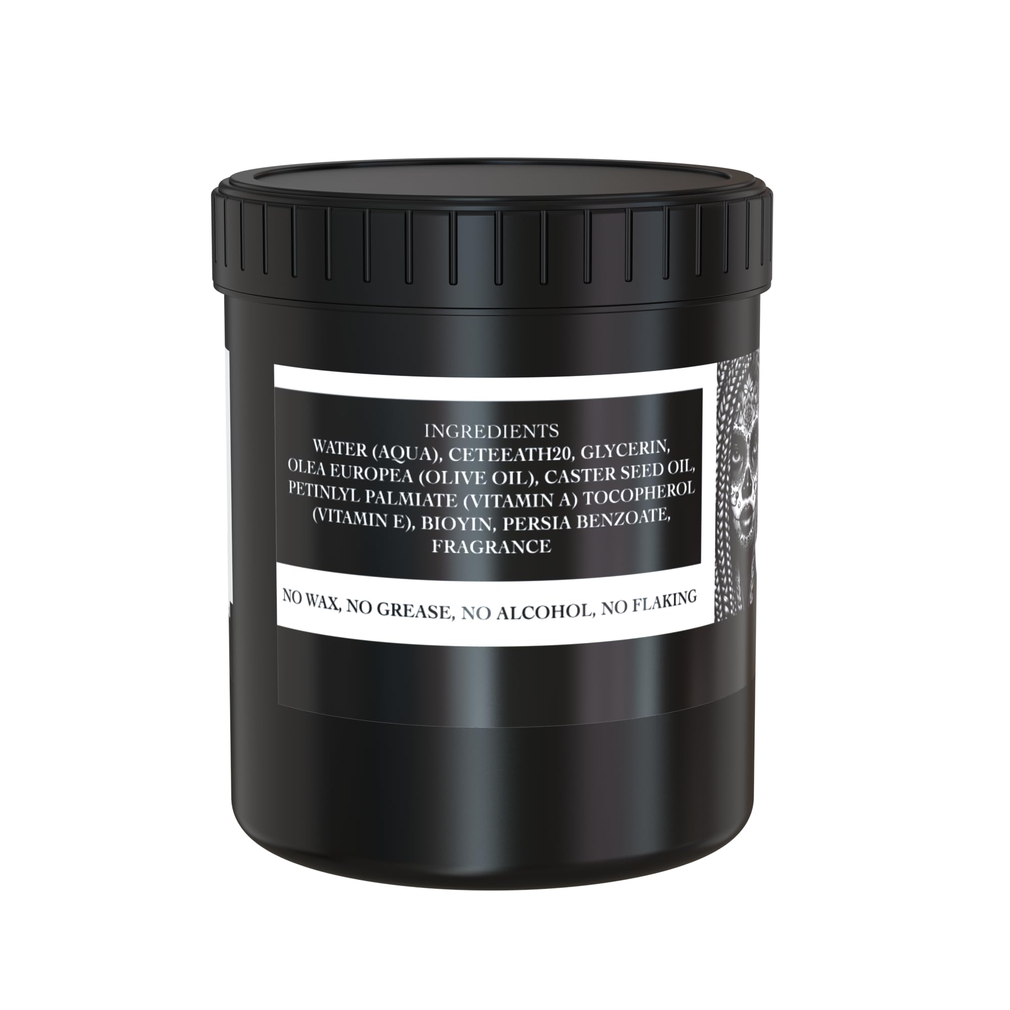 Crasiva Edge Control Gel adds shine and defined style for radiant hair gloss.