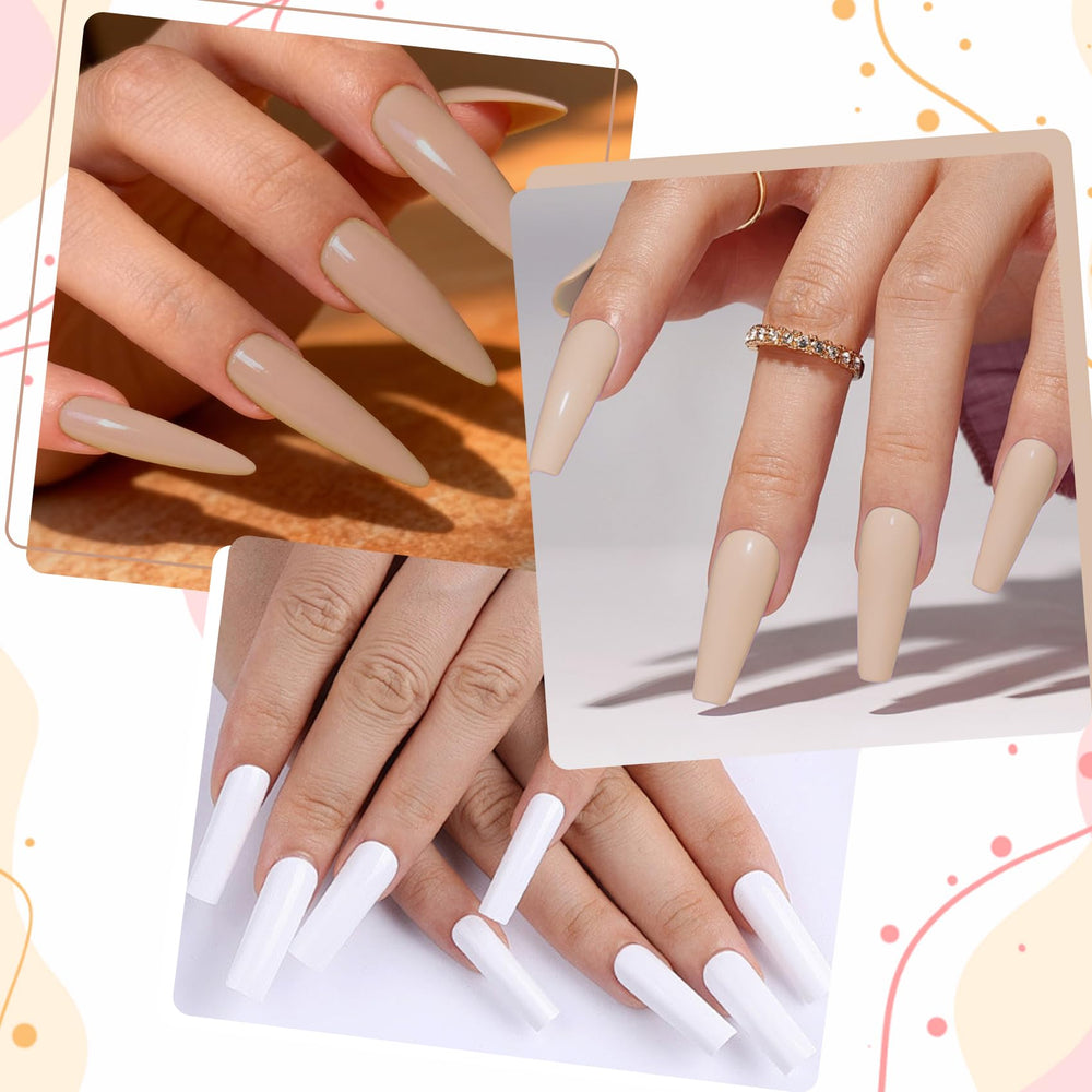 Creaglam long-lasting crystal-clear powders resist yellowing for weeks of wear.