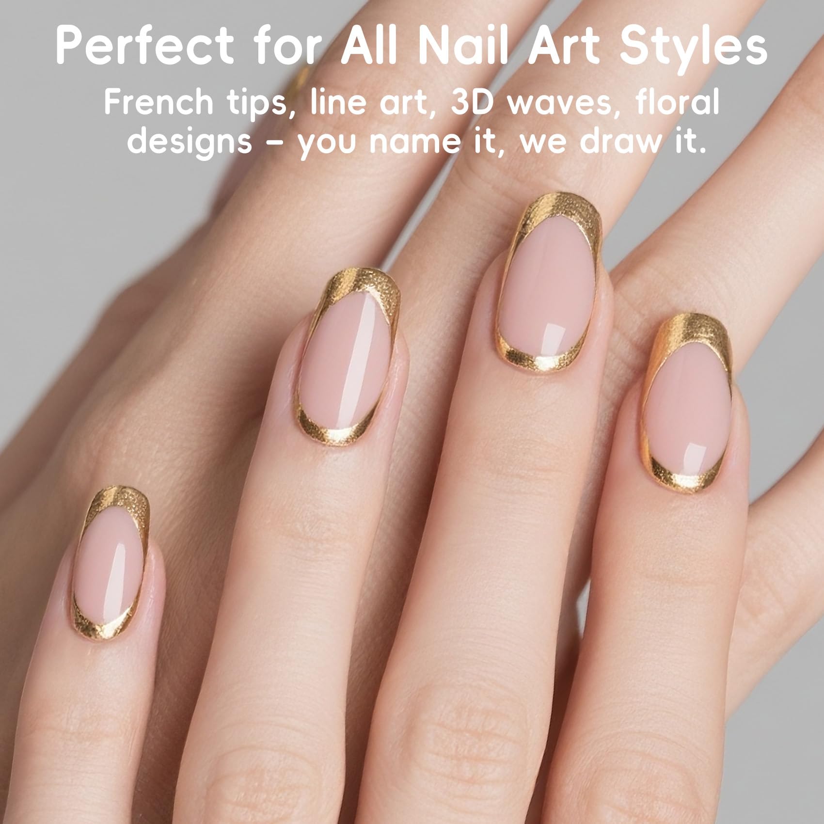 Creaglam Gold Gel Liner maintains long-lasting shine with proper top coat.