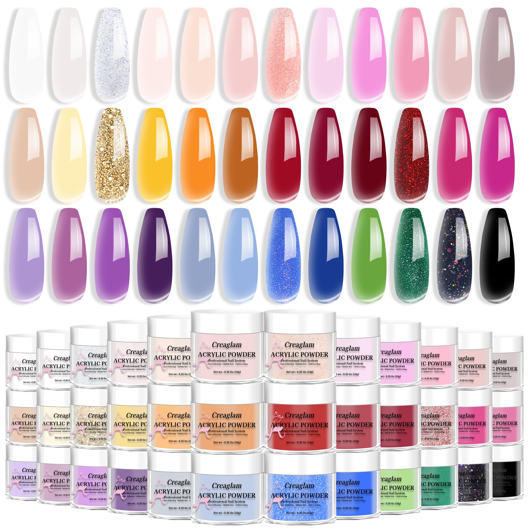 Creaglam professional-grade set delivers salon-quality results at home
