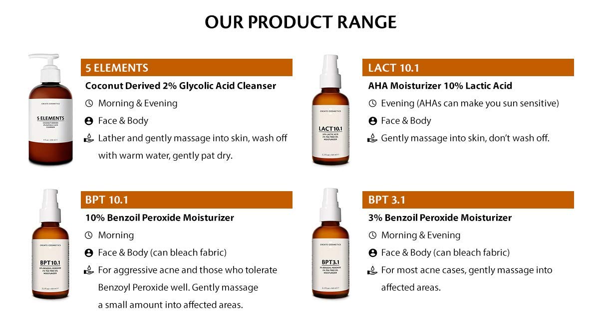 Skin clarity shot featuring a calm, even-toned look with BPT10 use.