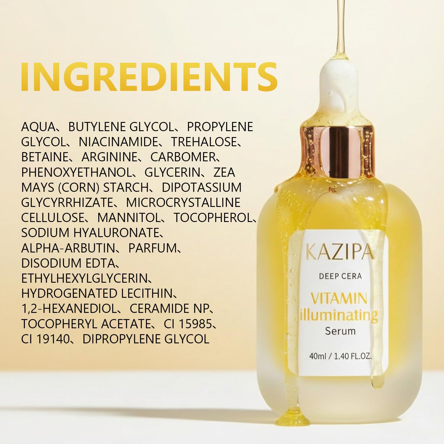 Createreedo vitamin c serum for body use on elbows and knees.