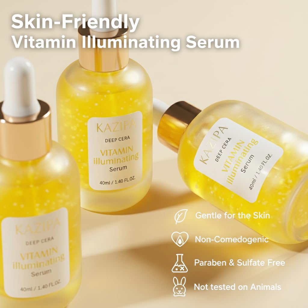 Texture close-up: Createreedo vitamin c serum is lightweight and fast-absorbing.
