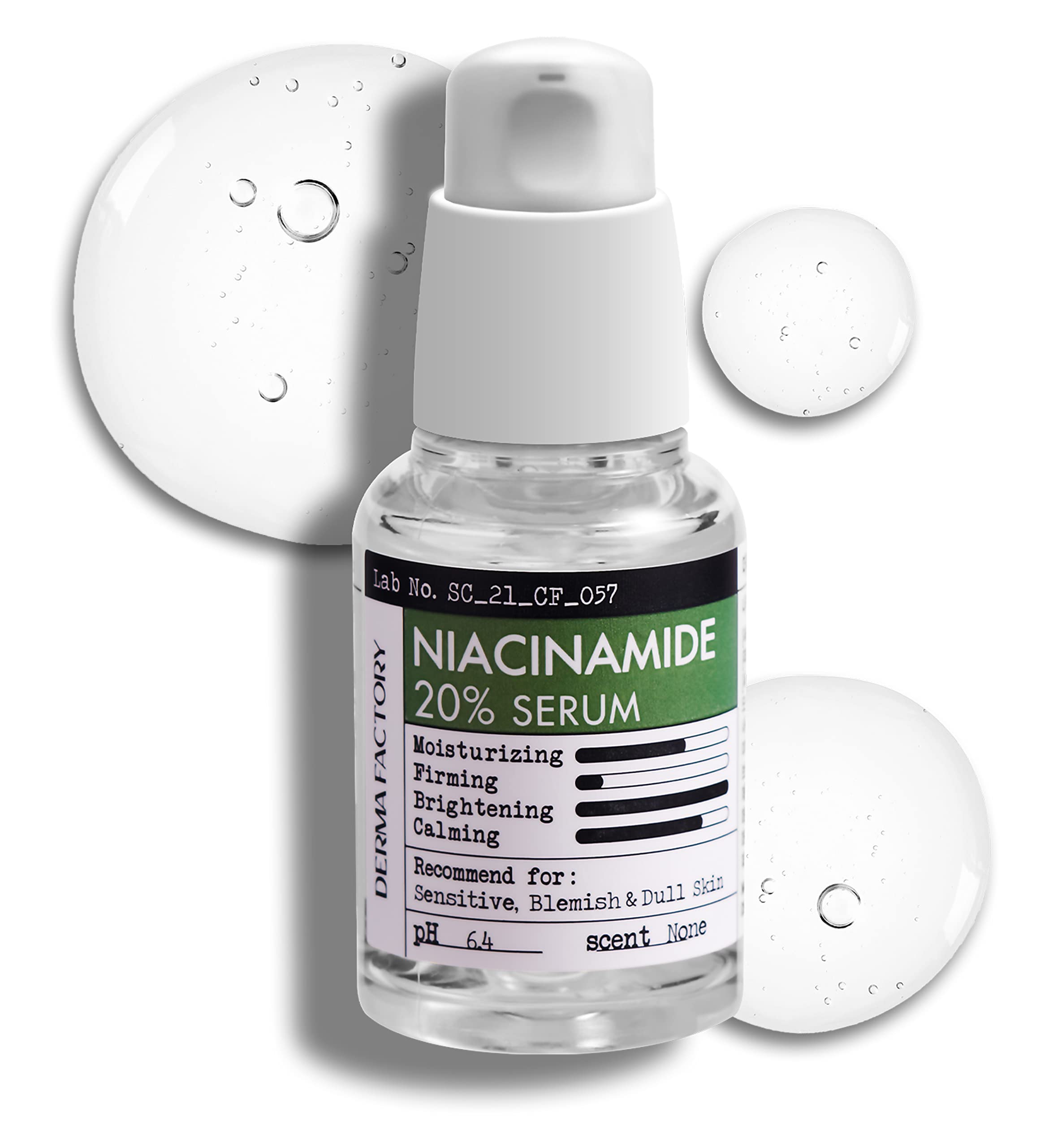 CrediThink Niacinamide 20% serum with Damask rose water for brighter, smoother skin
