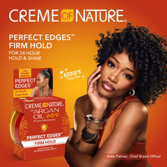 Creme of Nature Perfect Edges smooth-edges action on hairline with lightweight resilience