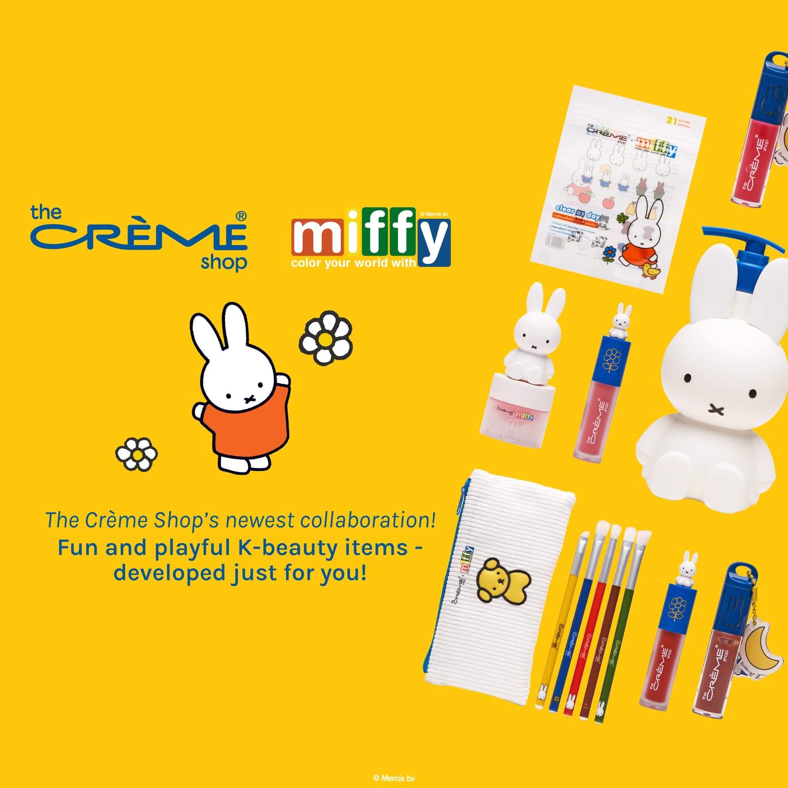 Daily-use idea: quick moisture and color touch-ups on the go with The Crème Shop Miffy balm.