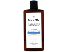 Cremo barber-grade shampoo bottle cap conveys premium feel in the shower