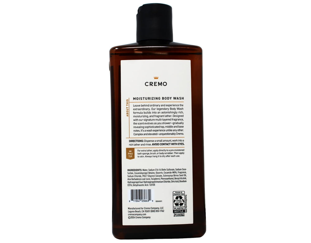 Cremo aroma shower ritual image suggesting a premium sensory experience.