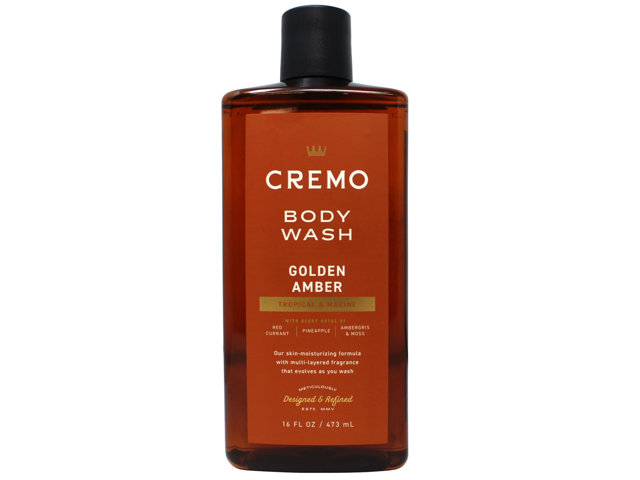 Cremo three-bottle set display showing variety for different moods.