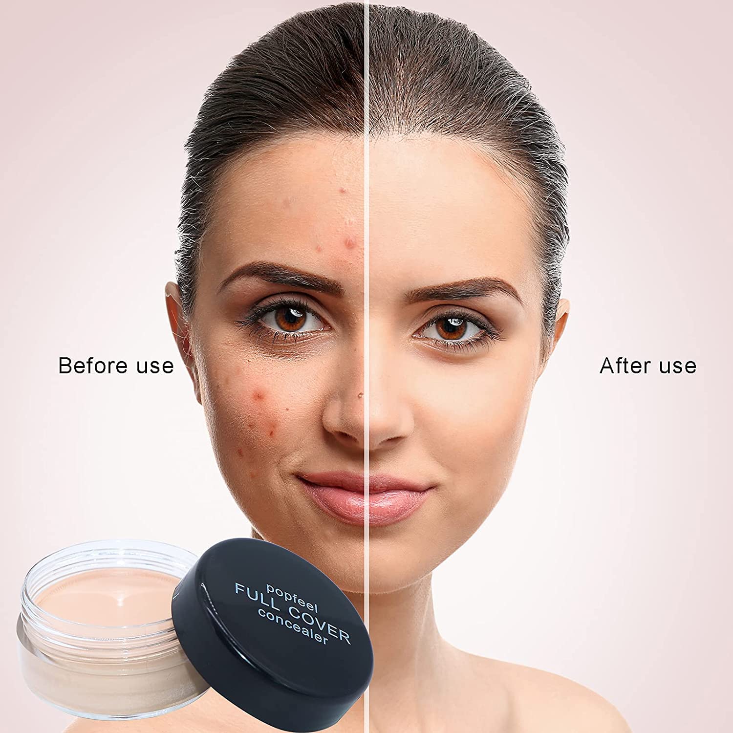 Crephy blush compact gives a natural flush and easy blending.