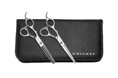 Cricket Advantage left-handed cutting shears 5-75-inch deliver precise professional cuts.