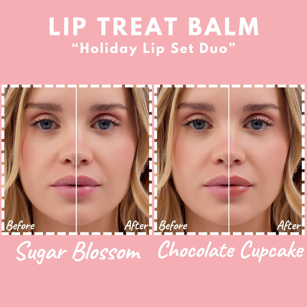 Crickle Daisy Lip Treat Balm travel-size tube ideal for on-the-go.