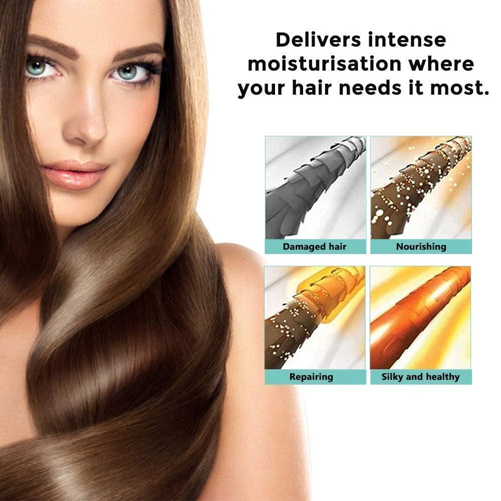 CRISTALBOX Keratin Hair Mask ingredients spotlight botanicals and nourishing oils.