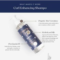 Cristina's Curls kid curl conditioner bottle for slip and detangling.