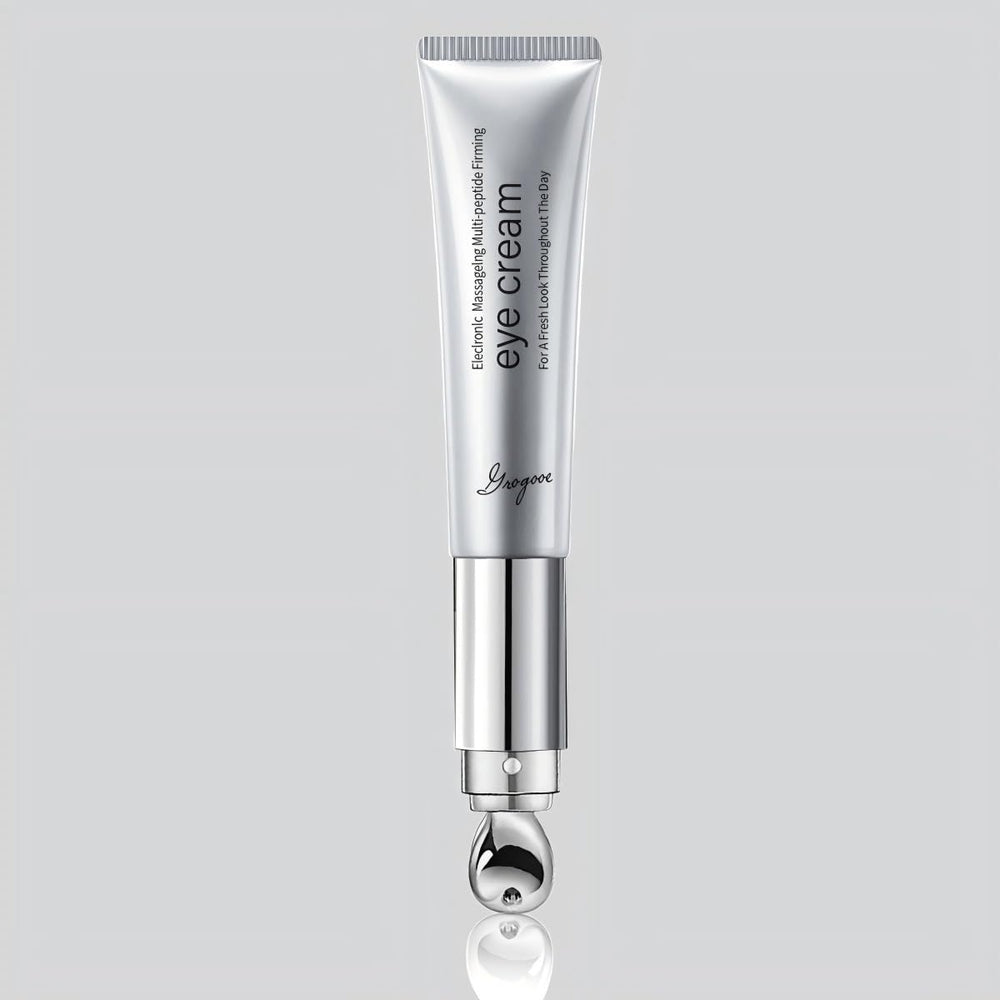Crogooe two-minute daily routine visual for firmer brighter eye area