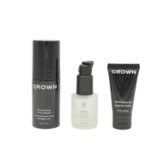 Crown Affair finishing gel defines curls with lasting hold.
