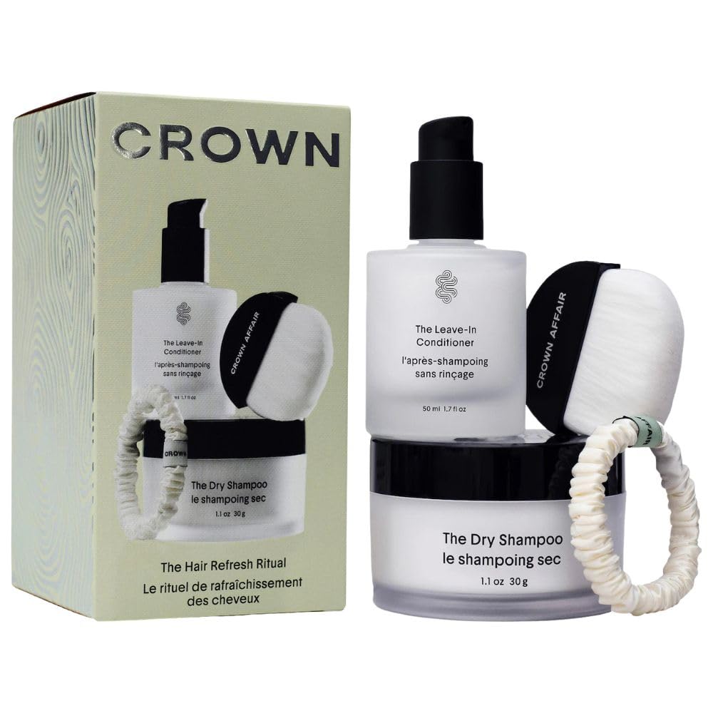 Crown Affair Hair Refresh Ritual Gift Set for quick refresh and styling.