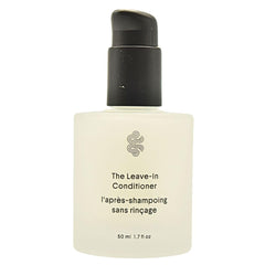 Crown Affair Mini Leave-In Cream bottle delivers lightweight hydration and frizz control.