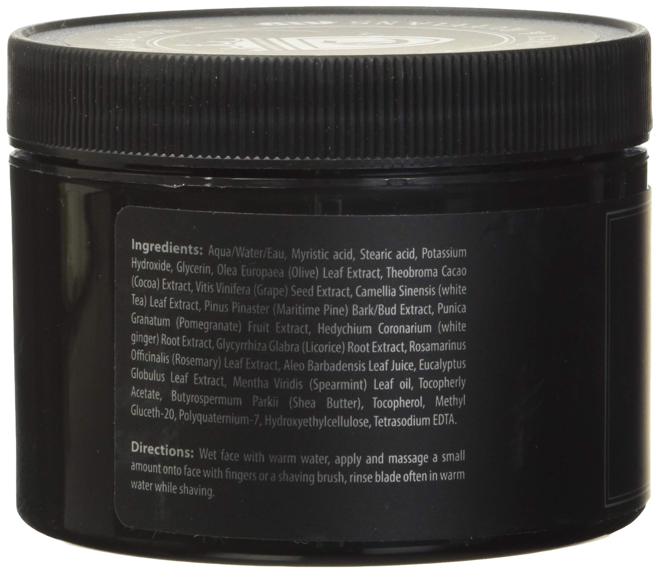 Crown Shaving Company shave cream with eucalyptus spearmint aroma awakens senses