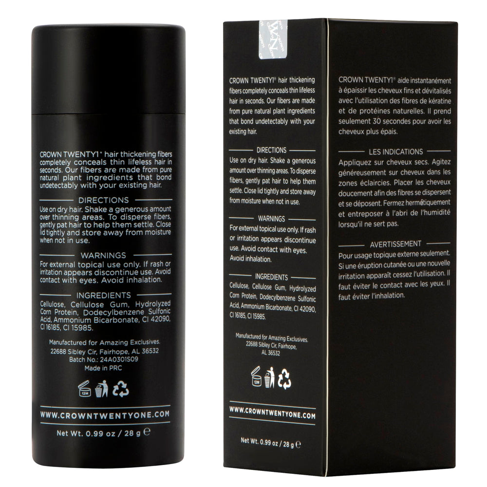 CROWN TWENTY1 fuller-look result adds natural density instantly