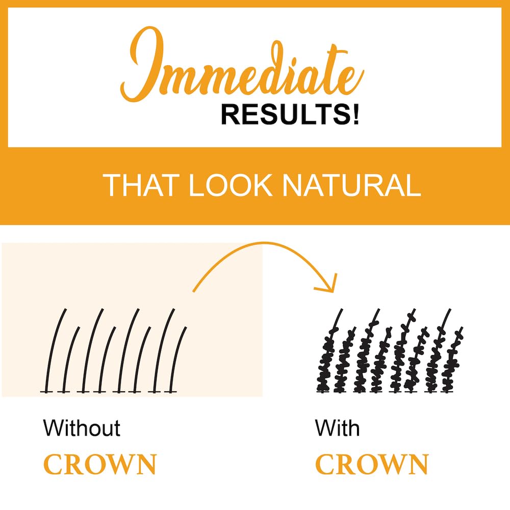 CROWN Twenty1 Hair Fibers blend with any color for natural harmony