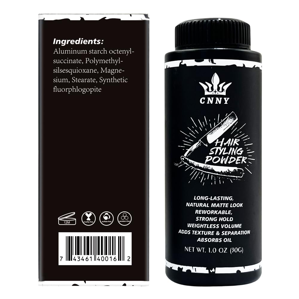 Crownnaturally CNNY Hair Powder works on all hair types and lengths