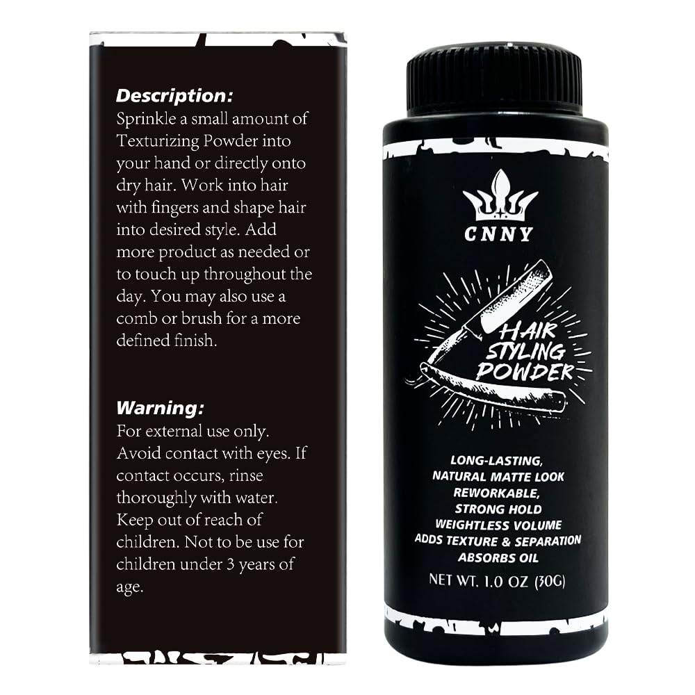 Crownnaturally CNNY Hair Powder packaging emphasizing value and portability