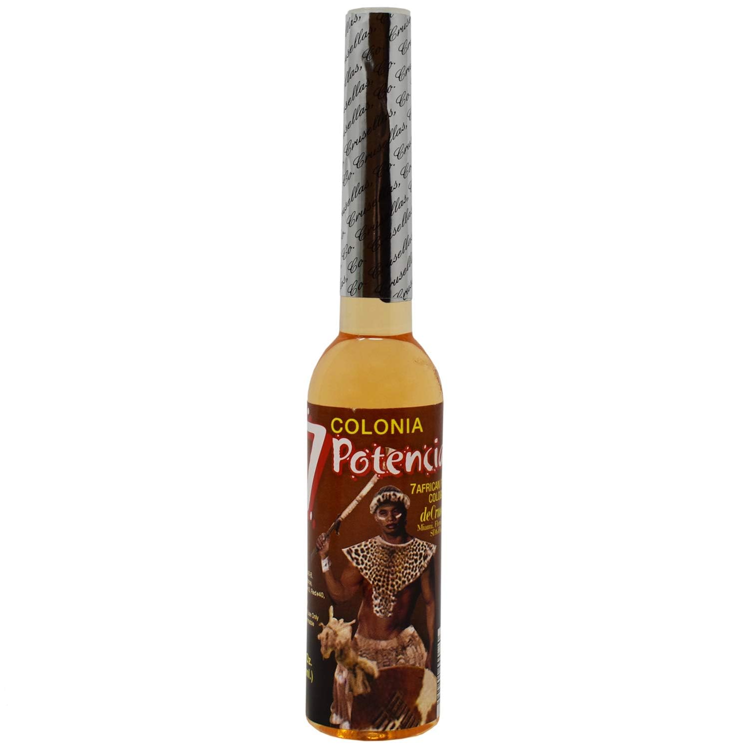 Crusellas 7 African Powers bottle for daily wear with a protective aura.