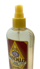 Crusellas 1800 Sandalwood cologne pump spray ideal for daily rituals.