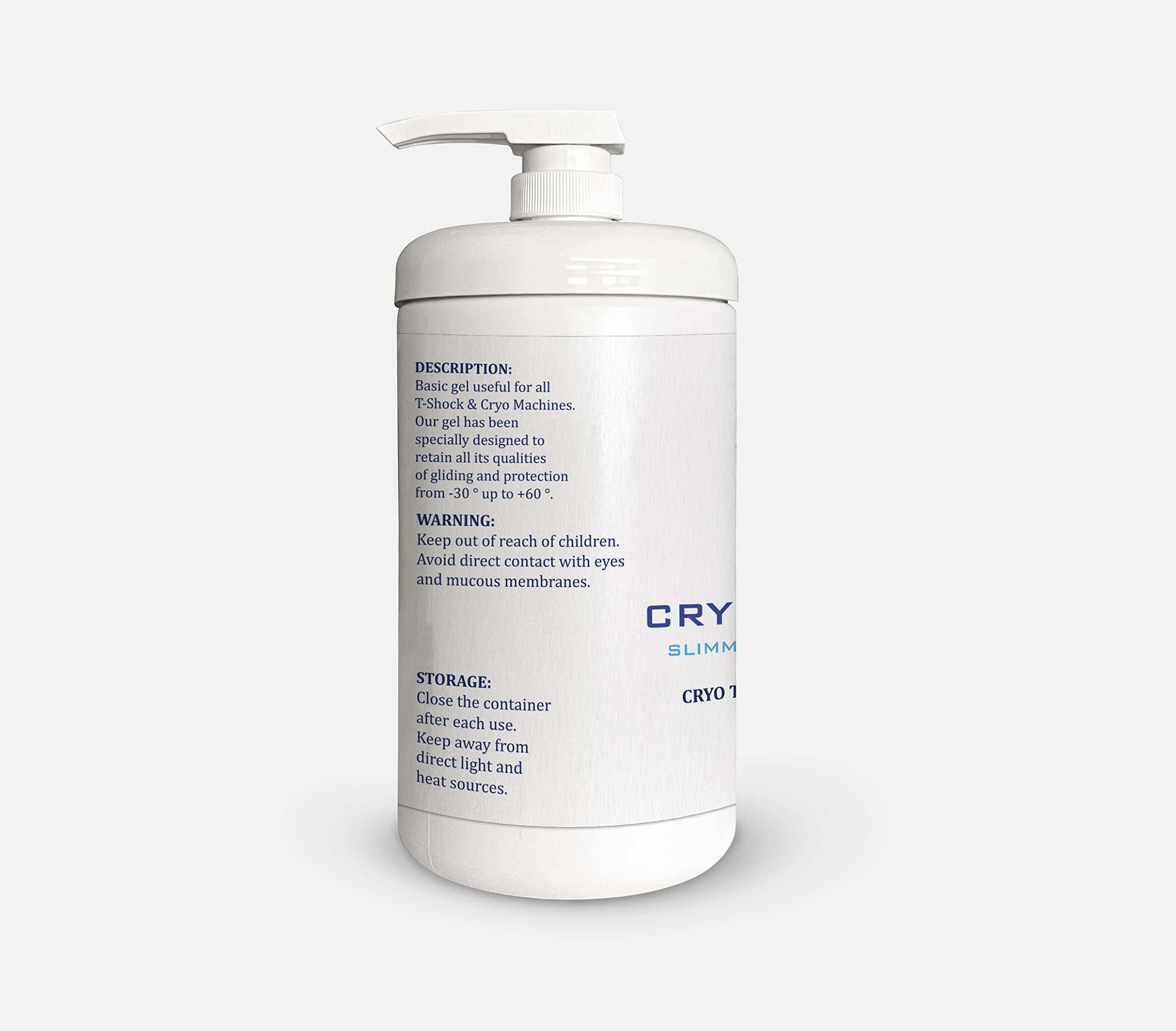 Cryo Remedy gel tolerates -30°C to +60°C for hot and cold therapies