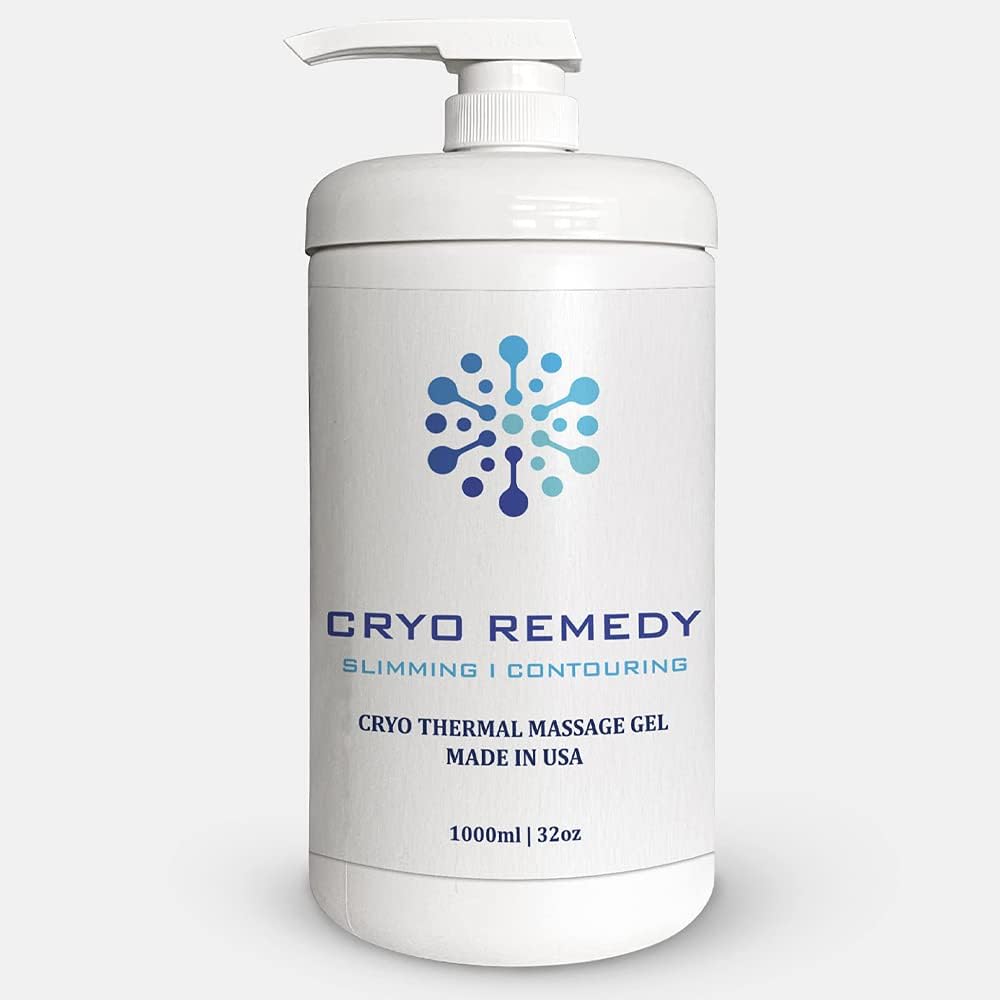 Cryo Remedy Cryo Conductive Gel with Hyaluronic Acid bottle for smooth RF sessions