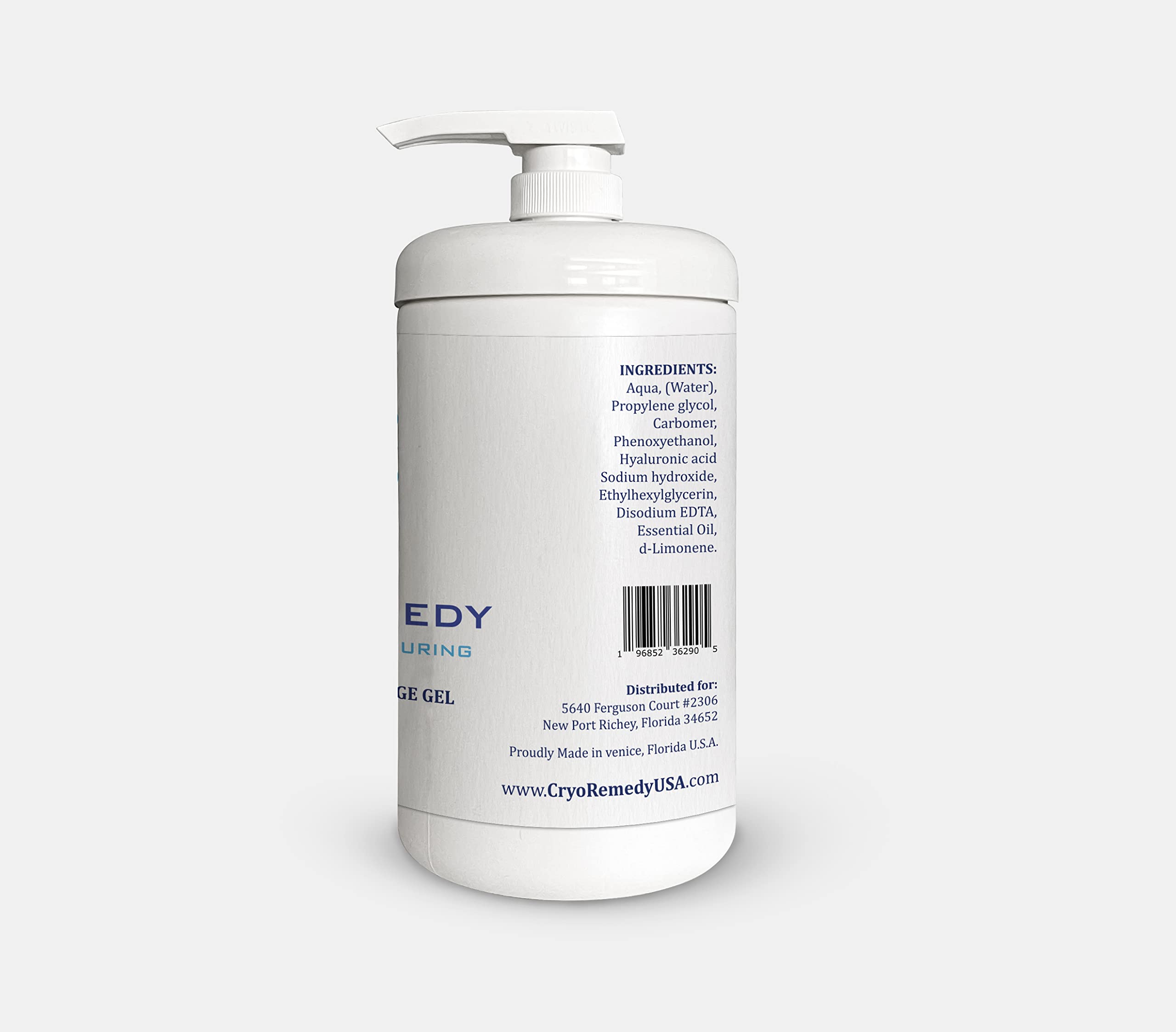 Cryo Remedy no-clump formula stays smooth during treatments