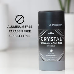 Crystal Essence aluminum-free formula suitable for sensitive skin.