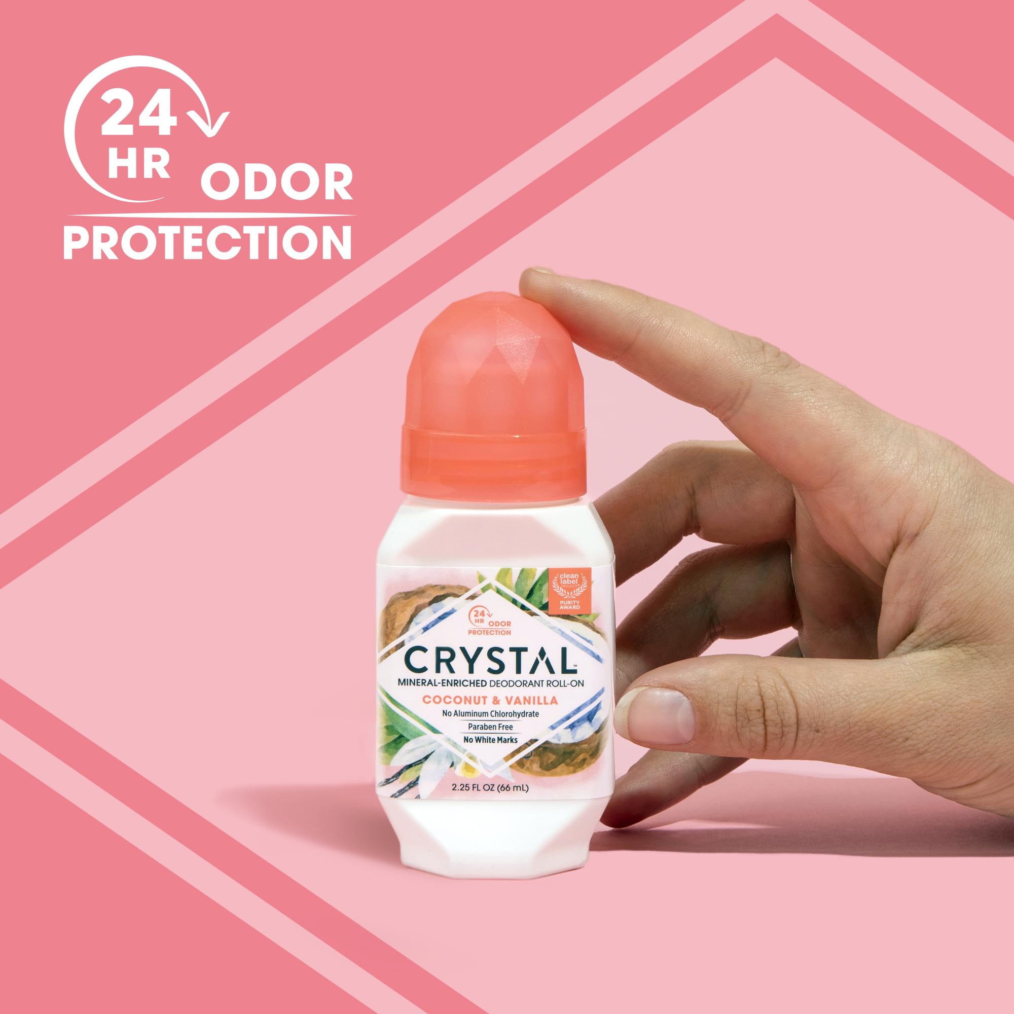 Crystal Essence 3-pack packaging highlights vegan and cruelty-free credentials.