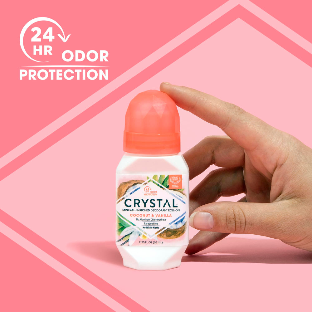 Crystal Essence 3-pack packaging highlights vegan and cruelty-free credentials.
