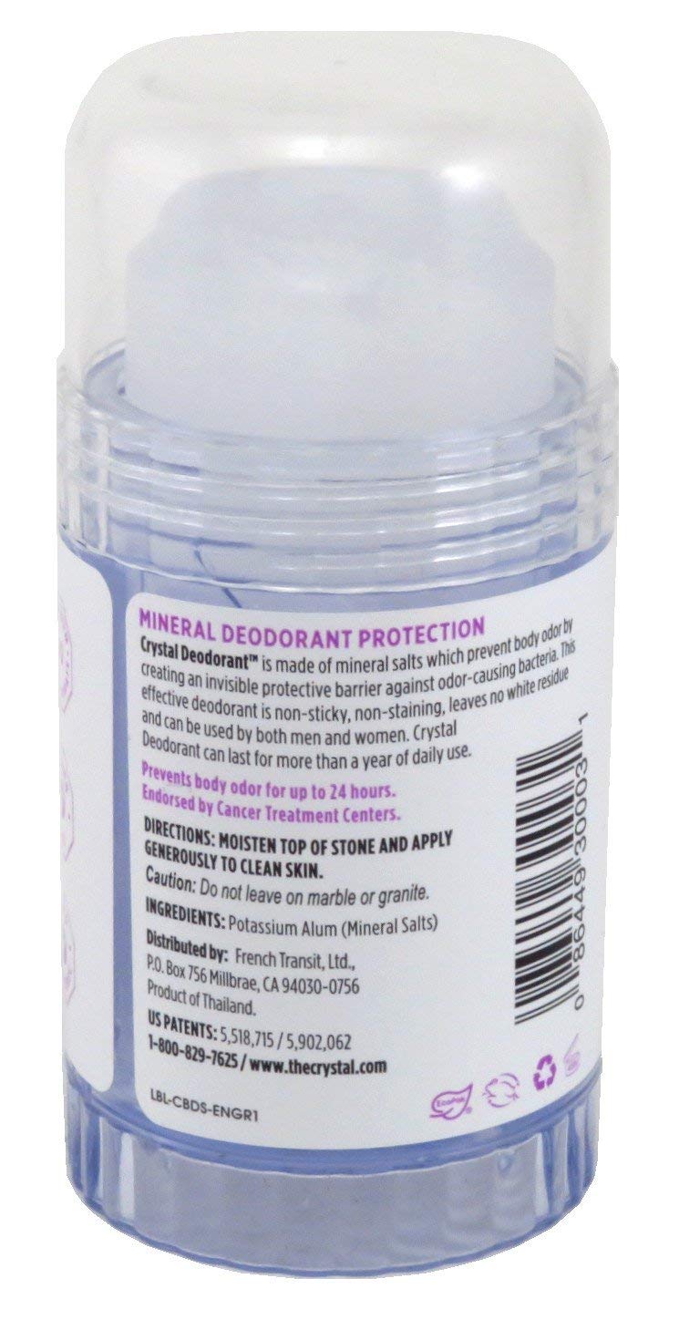 Six-pack Crystal Essence sticks ready for daily use with a non-sticky finish.