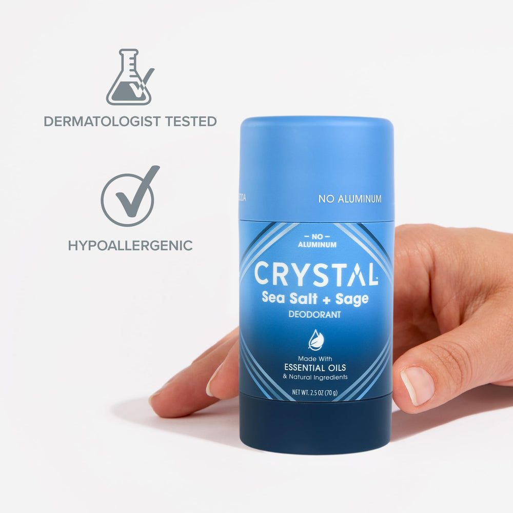 Crystal Essence vegan cruelty-free symbol on label
