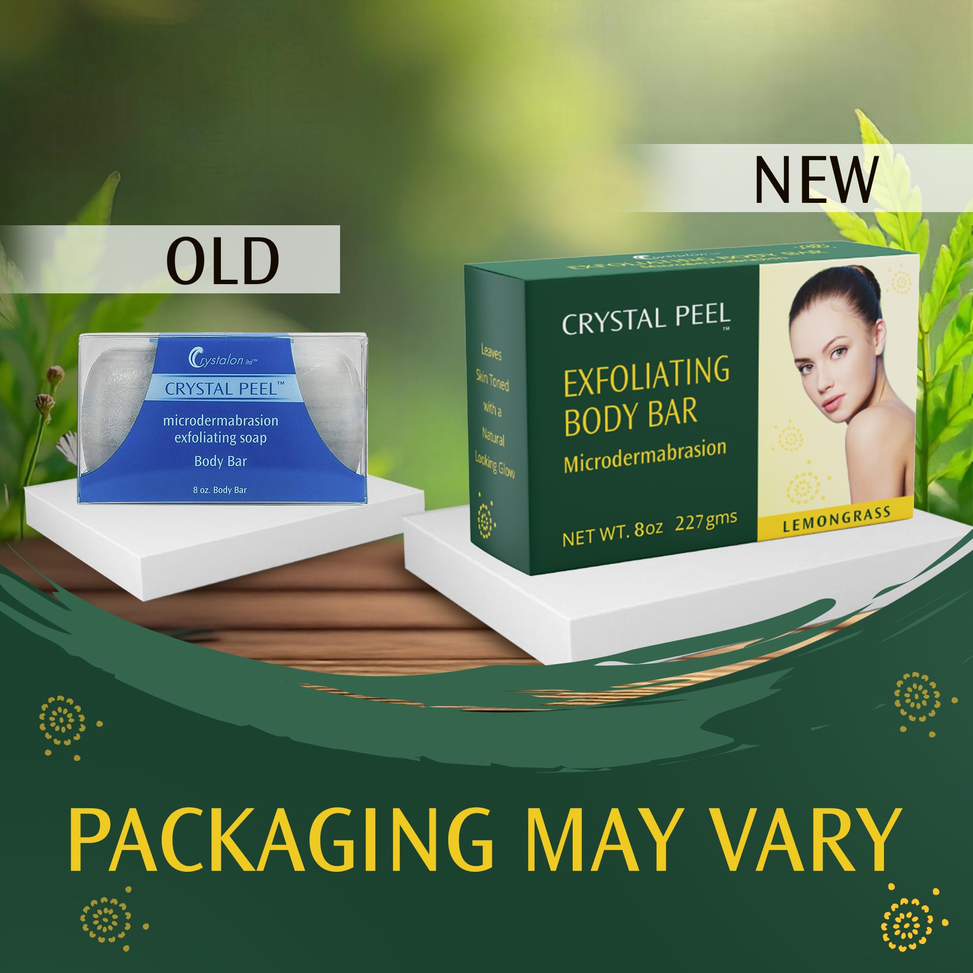 Crystal Peel USA-made packaging emphasizes quality and durability