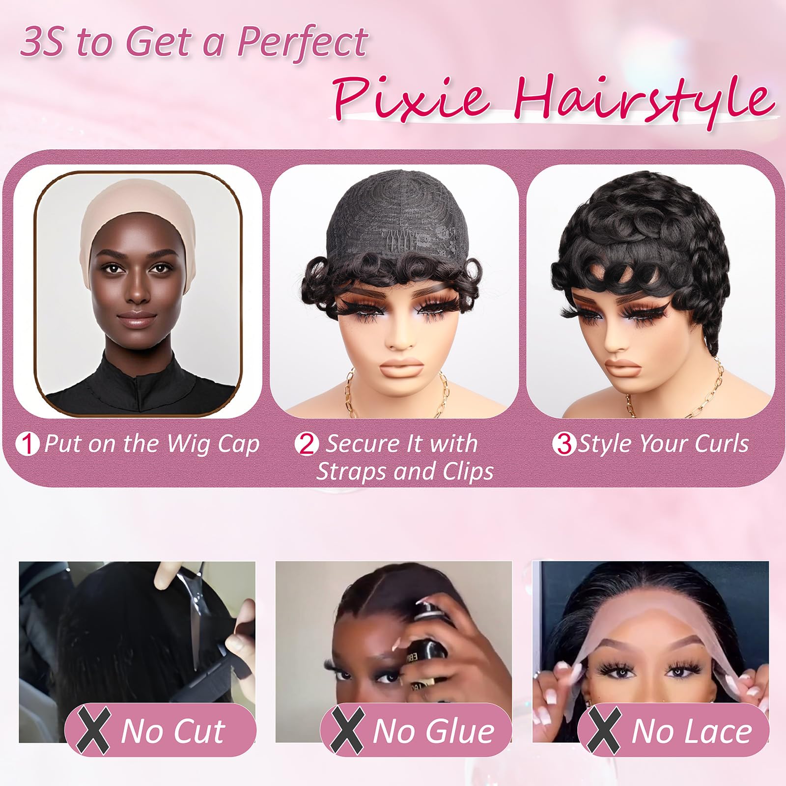 CrystalHair lightweight design ideal for daily styling and travel.