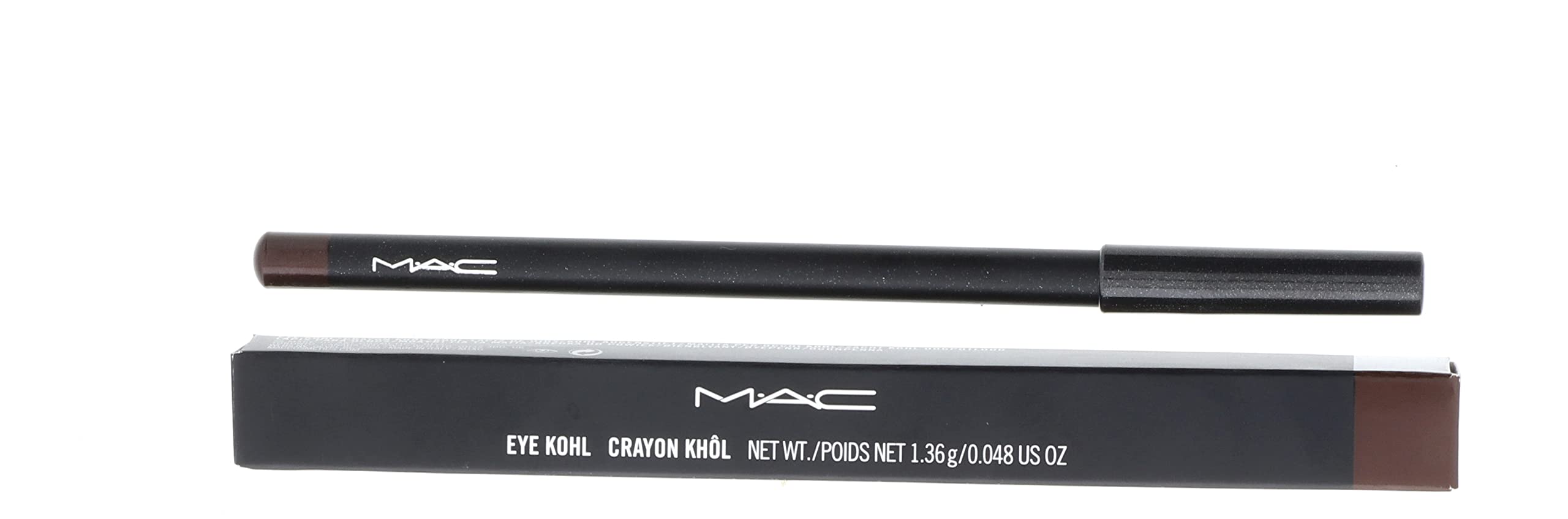 CT Capetronix MAC Eye Kohl Teddy pencil on skin for quick, controlled color at lash line.