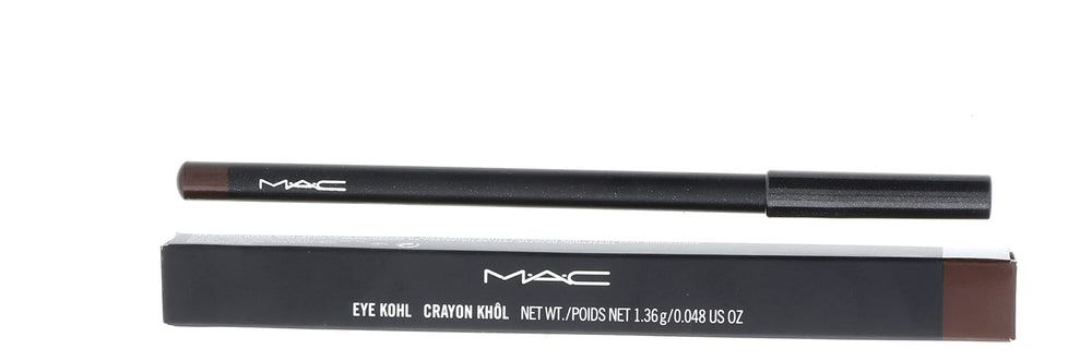 CT Capetronix MAC Eye Kohl Teddy pencil swatch demonstrates a smooth, long-lasting line.