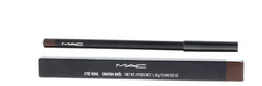 CT Capetronix MAC Eye Kohl Teddy pencil swatch demonstrates a smooth, long-lasting line.