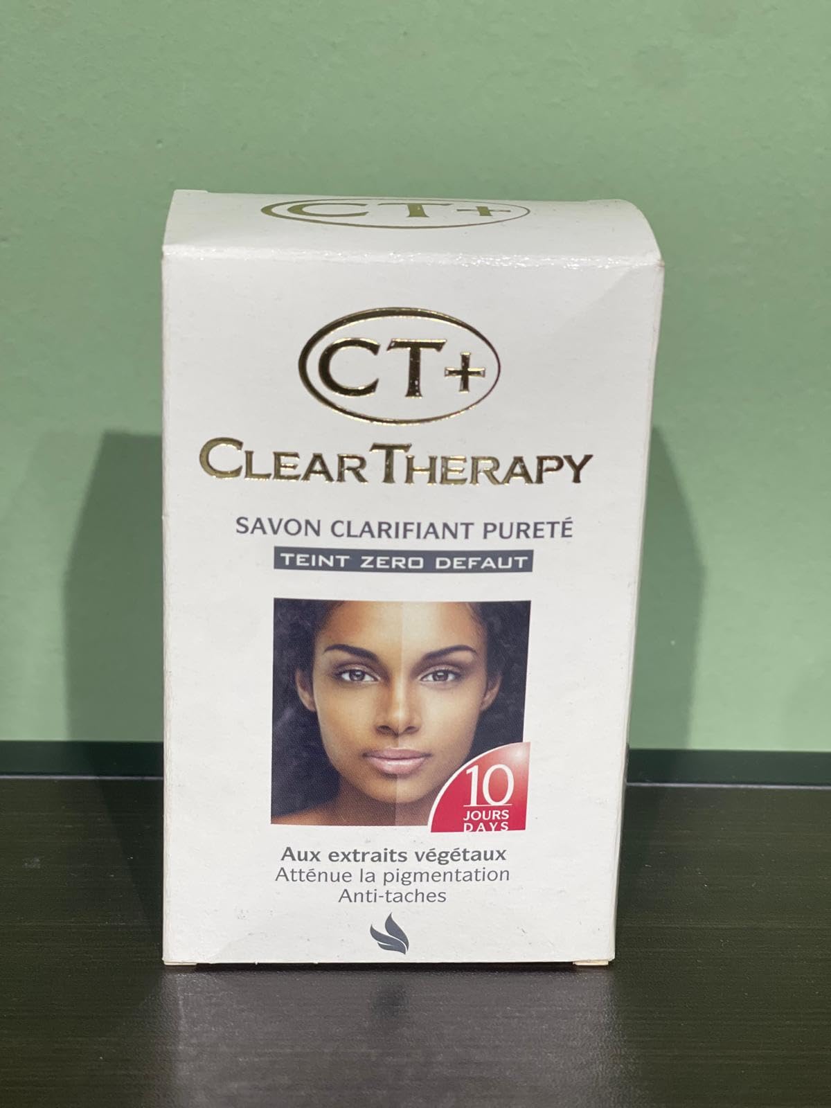 CT+ Clear Therapy intensive serum bottle for targeted skin care.