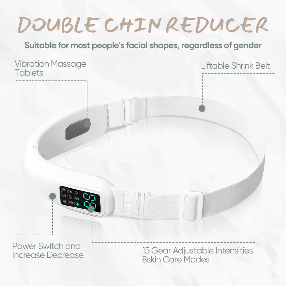 Cteart V-Face device providing spa-like massage while reading.