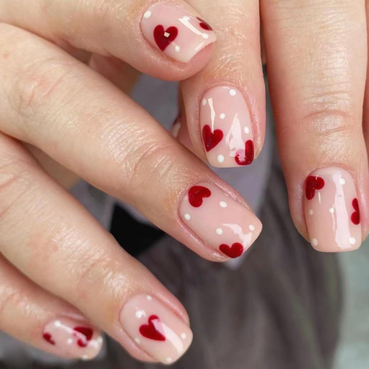 CTTHNBD short square nails ideal for quick, mess-free upgrades