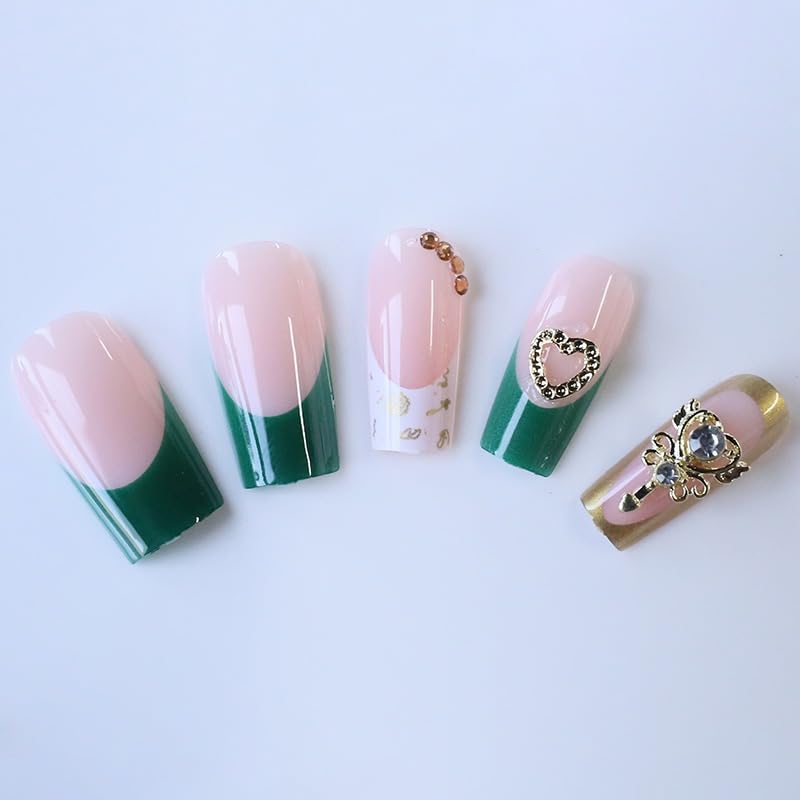 CTTHNBD full-cover stick-on nails simplify at-home mani sessions.