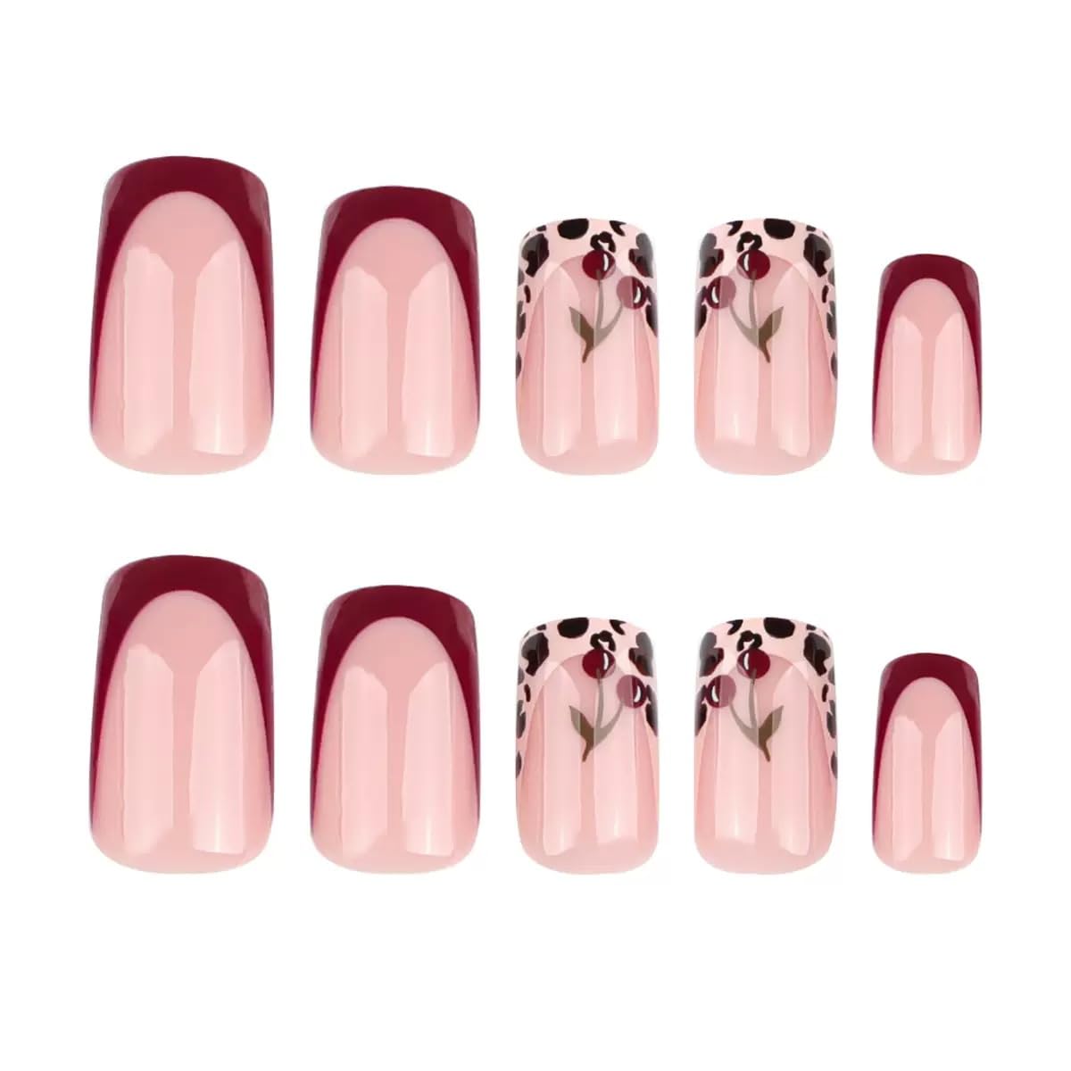 Jelly glue stickers for reusable adhesion on CTTHNBD nails
