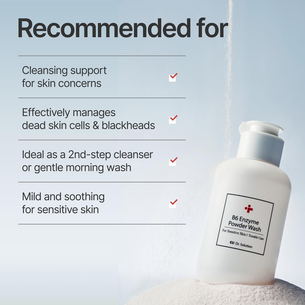 CU DR. SOLUTION PHA exfoliation improves texture and hydration.