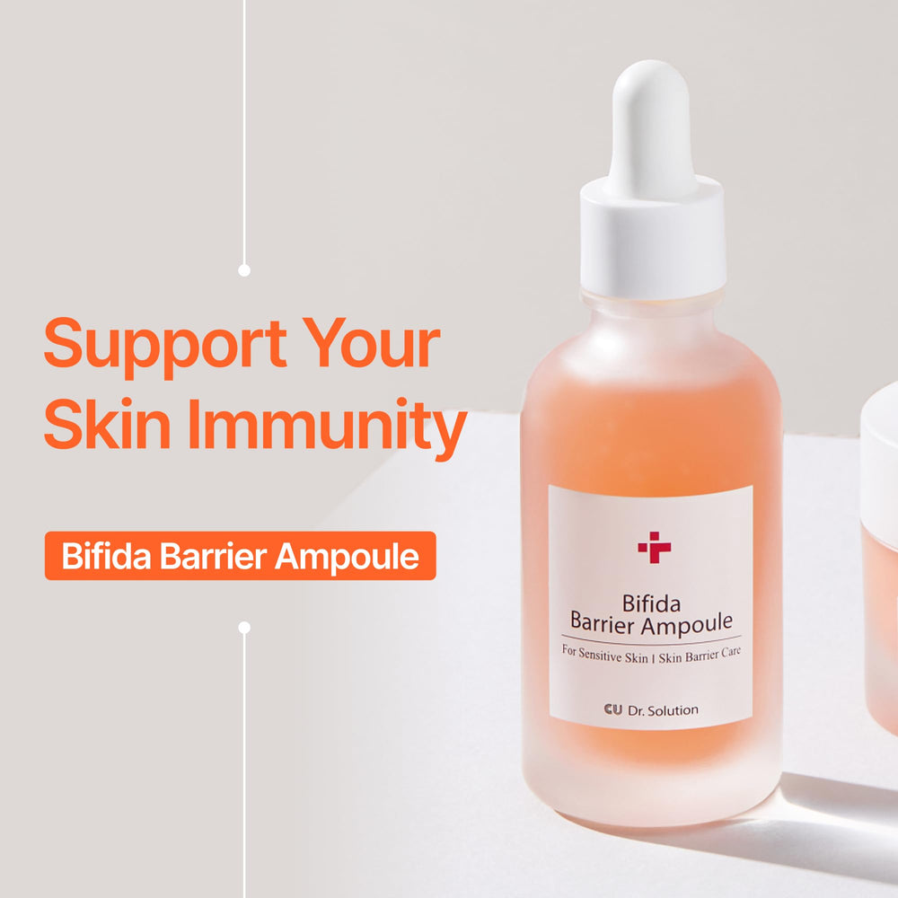 CU Dr. Solution ampoule dropper releasing serum for targeted use